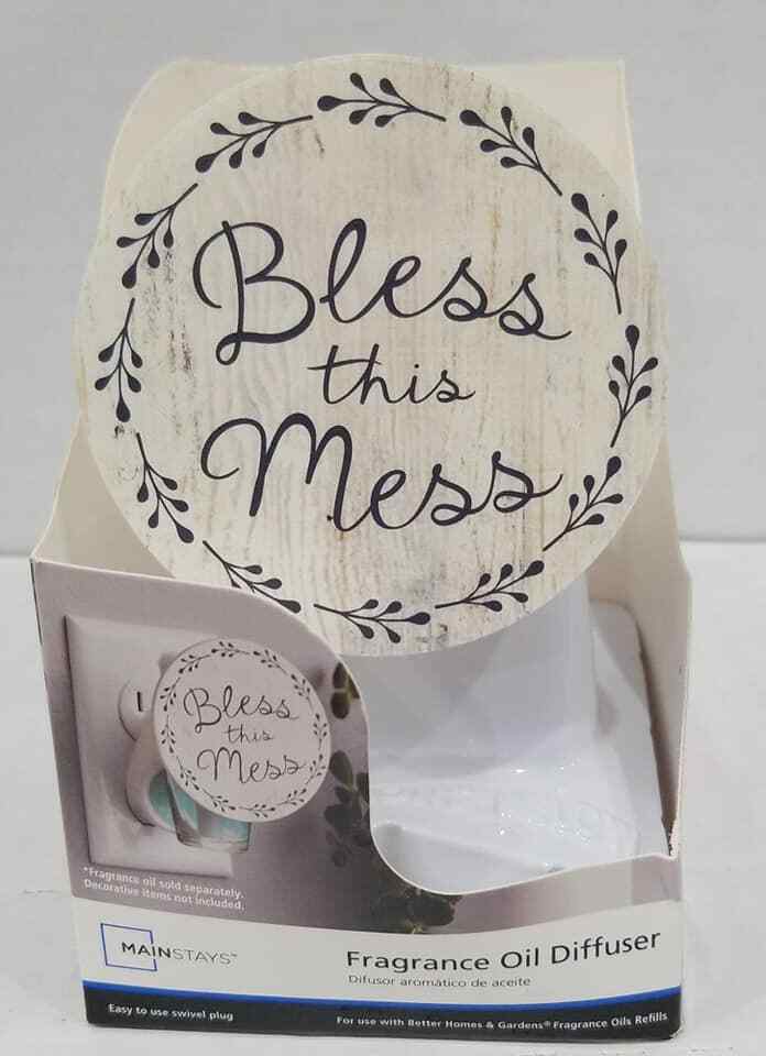 Mainstays Fragrance Oil Diffuser, Bless This Mess