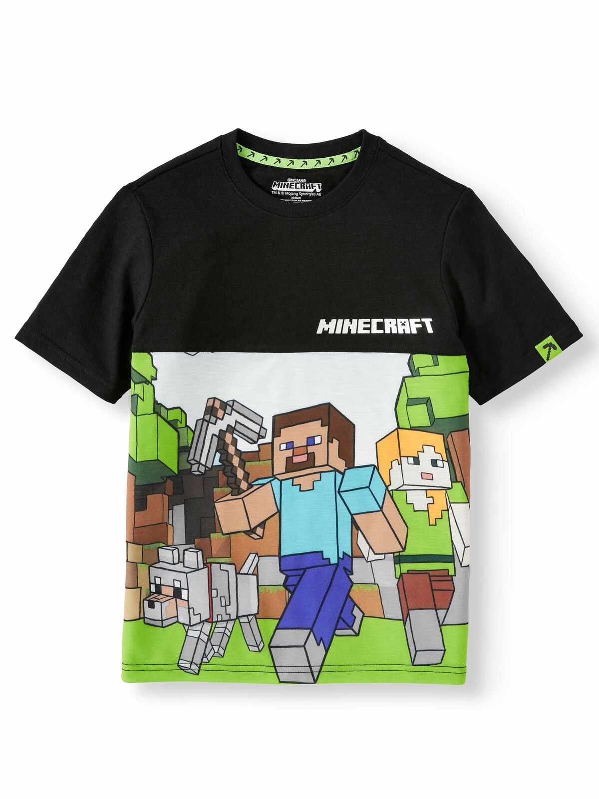 Minecraft Short Sleeve Graphic T-Shirt (Little Boys & Big Boys) Size XXL 18