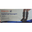 Walgreens Foot and Calf Massagers 1 Pair Black New 